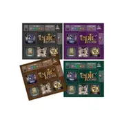 4pc Gamelyn Games Tiny Epic Crimes Neoprene Player Tabletop Gaming Mats 14y+