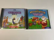 Kids Bible PC CD-ROM Lot: Read And Learn Bible - Beginner’s Bible Noah’s Ark