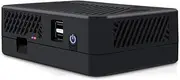 GeeekPi DeskPi Lite M.2 Case with M.2 SATA SSD Expansion Board for Raspberry Pi 4B, Pi 4 Case with Heatsink Fan for Raspberry Pi 4 Model B