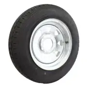 Trailer 13" Wheel Sunraysia Rim Fitted Tyre Galvanised 155mm Suit Ford/HT Univer