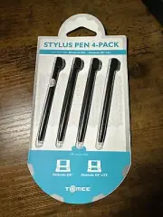 Tomee Stylus 4 Pen Set For Nintendo Dsi/nintendo Lite Black 4-pack For DS