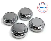 Hex Cut Chrome Knock-Off Spinner Cap for Lowrider Wire Wheels