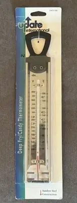 NEW! Update International 10" Deep Fry/Candy Thermometer Stainless Steel