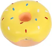 Generic Interactive Donut Shaped Dog Chewing Durable Latex Squeaky Pet for Small Dogs and Puppies Health and Reducing Anxiety for Playtime Fun