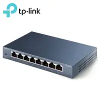 在飛比找momo購物網優惠-【TP-Link】TL-SG108 8埠 鋼鐵機殼 網路交換