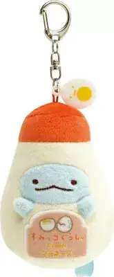 San-x MO66701 Sumikko Gurashi Sumikko Market Burasage Plush Tokage (Mayonnaise)