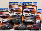2025 Hot Wheels~ Silver Series~ Fast & Furious Villains**Complete Set of 5