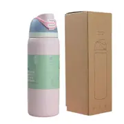 Owala FreeSip Insulated Stainless Steel Water Bottle with Straw Thermal Mug 32OZ style5612