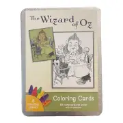 THE WIZARD OF OZ Adult Coloring Cards Notecards Envelopes Card Making Craft