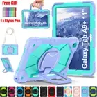 For Samsung Galaxy Tab A9 Plus A8 A7 Lite Shockproof Heavy Duty Stand Case Cover
