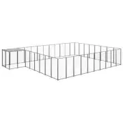 Dog Kennel Outdoor Pet Cage Crate Fence Run Enclosure Play Pen House Large 25...