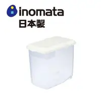 在飛比找ETMall東森購物網優惠-日本製【INOMATA】複合式收納米桶附輪 10KG