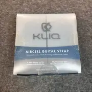 KLIQ AirCell Guitar Strap, Long, for Bass & Electric Guitar with 3" Wide Neop...