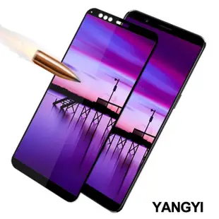 【YANG YI 揚邑】OPPO R11s 6.01吋 滿版軟邊鋼化玻璃膜3D防爆保護貼(黑色)