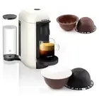 New Reusable Coffee Capsule For Nespresso Vertuo Vertuoline Pods Refillable Best