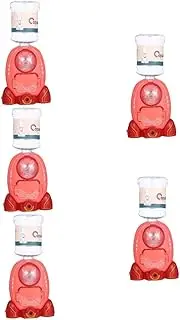 ifundom 5pcs Space Water Toys for Simulated Water Drinking Fountain Model Drinking Fountain Toy Mini Water Fountain Toy Sensory Toy Red Abs