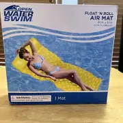 Open Water Swim Float 'N Roll Air Mat 86" x 33" NEW