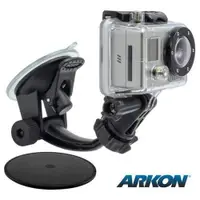 在飛比找ETMall東森購物網優惠-ARKON GoPro HERO運動相機專用吸盤車架組GP1