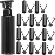 [TINEASUR] 12pcs Zinc Alloy Drawstring Cord Locks Durable Replacement Tips for Hoodies Sportswear Pants Secure for Drawstrings Stylish Functional Accessories