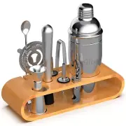 Cocktail Mixer Shaker Set Bartender Kit Set with 10 Bartending/Mixologist Too...