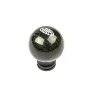 SAAS Carbon Fibre Car Gear Stick Shift Knob - Ball with 3 Threaded Inserts