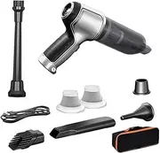 Handheld Battery 19000Pa wirel Handheld Battery 3-in-1 Multifunctional brus Adjustable Power (Silver Gray) Silver Grey One Size