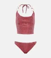 [Oseree] Oséree Lumière O-Gem metallic bikini AU 10 pink