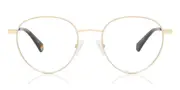 Polaroid PLD 6158/CS With Clip-On J5G/SP Men's Glasses Gold Size 51 - Private Health Rebate - Blue Light Block Available