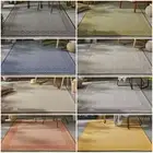 Terrazzo Indooor Outdoor Rug for Patio Balcony Garden Picnic Mat Bordered rug