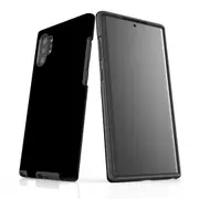 For Samsung Galaxy Note 10+ Plus Armor Case, Shockproof Back Cover in Black