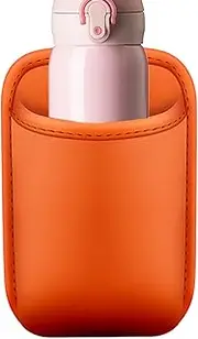Cup Holder for Car Back Seat - PU Back Seat Organizer,Spill Proof, Wear Resistant, Automobile Storage for Travel Road Trip Water Bottle Phone Key