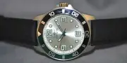 Invicta Men's Pro Diver Silver Dial Black Rubber Watch 23233