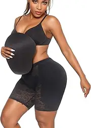 [Clevvets] Hip Enhancer Shapewear for Women Hip Dip Pads Bodyshaper Control Knickers Slimming Boyshorts