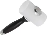 Operitacx 1pc Nylon Carving Tool Hammer with Handle for Leather Engraving and Printing Ergonomic DIY Mallet for Quick and Efficient Leather Crafting