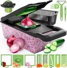 Vegetable Chopper - 15 in 1 Multi-Purpose Mandoline Slicer - Vegetable Slicer -