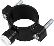 TOBBOMEY 1 Set Easy Installation Drain Saddle Valve Clamp for Water Purifier Secure Stable Plastic Clip for Reverse Osmosis System Wastewater Pipe Fixing