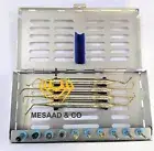Advanced Sinus Kit Implants Dental Drill & Stoppers and Scaler & Curettes Set