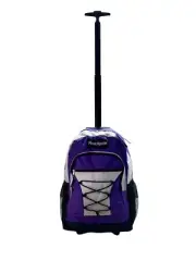 Relex Sports Rolling Backpack Single Handle With Shoulder Straps Carry-On