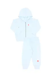 [Champion] Champion Toddler Hoodie/Pant Set - Spring Sky Blue