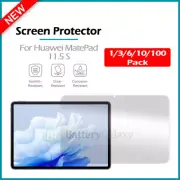 1-100 Lot LCD Ultra Clear HD Screen Shield Protector for Huawei MatePad 11.5 S