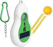 Jvjggag Ultrasonic Mice Repeller - Portable Solar Powered Mice Controller | USB Rechargeable Squirrel Removal, Spider Repelling Device with Compass for Camping