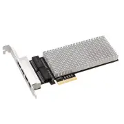 DIEWU Quad 2.5G Gigabit NIC Intel Chip I225 No Drop PC Gaming Ethernet Gigabit