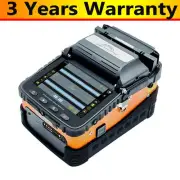 AI-6A Optical Fiber Fusion Splicer Core/Cladding/Manual Alignment 5" Screen