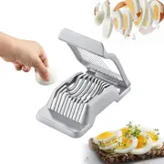 Heavy Duty Egg Slicer Stainless Steel Wire Cutter for Hard Boiled Eggs
