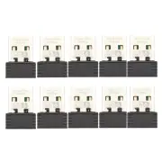 2X(10PCS USB WiFi Adapter Lan Card 2.4Ghz Driver WiFi6 Receiver 802.11ax5015