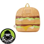 McDonald's - Big Mac 10" Faux Leather Mini Backpack "New"