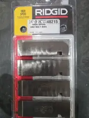 1/4" RIDGID 48215 1/4"-20 UNC High Speed UNV Bolt Dies RIGHT HAND