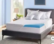 Novaform Soothing Cool Plus Gel Memory Foam Mattress Topper