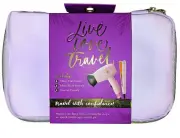 LIVE LOVE TRAVEL.....Mini Blowdryer & Hair Straightener With A Travel Case NWT