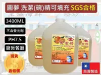 在飛比找Yahoo!奇摩拍賣優惠-【嚴選SHOP】洗碗精 3.4L 洗潔精 濃縮 業務用 碗盤